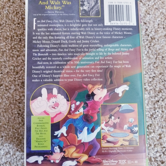 ♥️VINTAGE♥️ DISNEY VHS TAPE BUNDLE - Picture 6 of 16